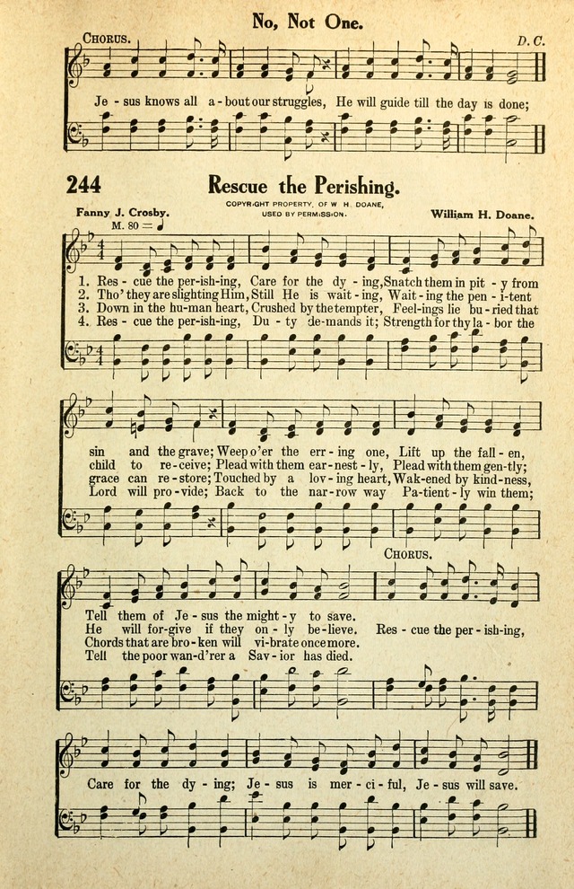 Awakening Songs for the Church, Sunday School and Evangelistic Services page 233