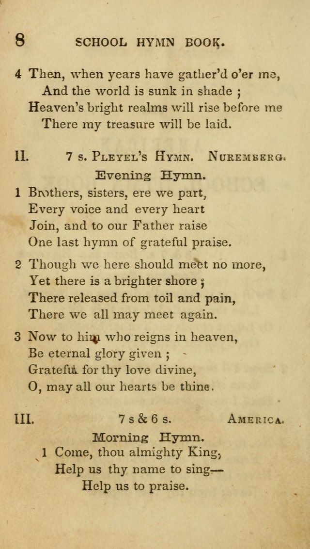 The American School Hymn Book. (New ed.) page 8