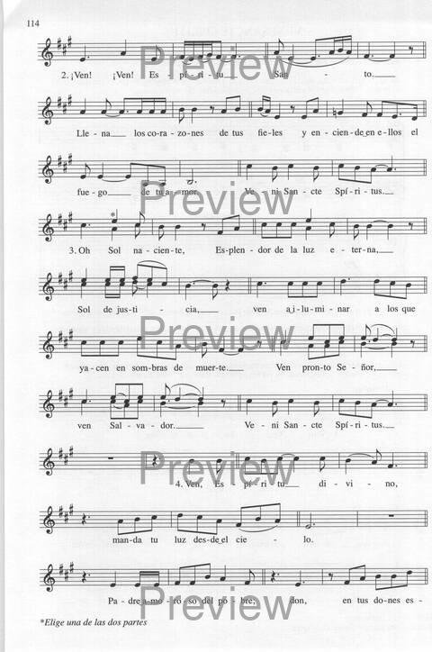 Bendigo al Señor: cánones, ostinatos, aclamacines y cantos de taizé page 114