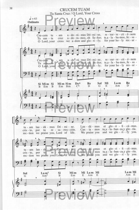 Bendigo al Señor: cánones, ostinatos, aclamacines y cantos de taizé page 38