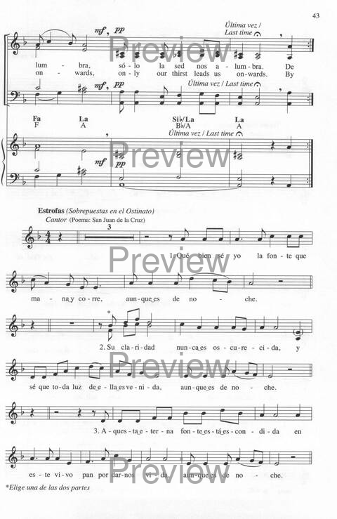 Bendigo al Señor: cánones, ostinatos, aclamacines y cantos de taizé page 43