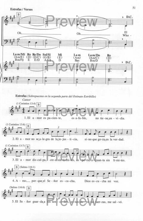 Bendigo al Señor: cánones, ostinatos, aclamacines y cantos de taizé page 51