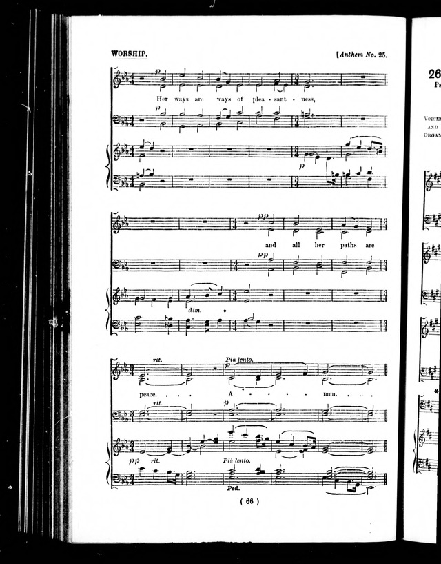 The Baptist Church Hymnal: chants and anthems with music page 275