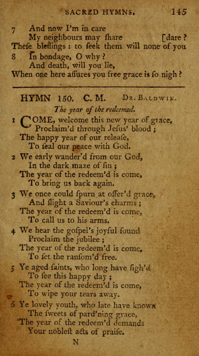 The Boston Collection of Sacred and Devotional Hymns: intended to accommodate Christians on special and stated occasions page 144