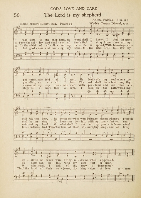 The Beacon Hymnal: for Church Schools, Young People