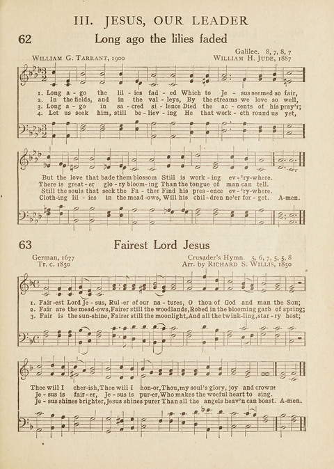 The Beacon Hymnal: for Church Schools, Young People