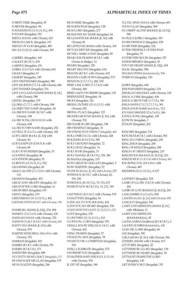 Baptist Hymnal 2008 page 951