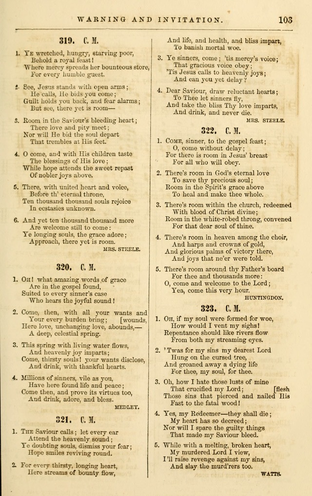 The Baptist hymn and tune book: being "The Plymouth collection" enlarged, and adapted to the use of Baptist churches page 178