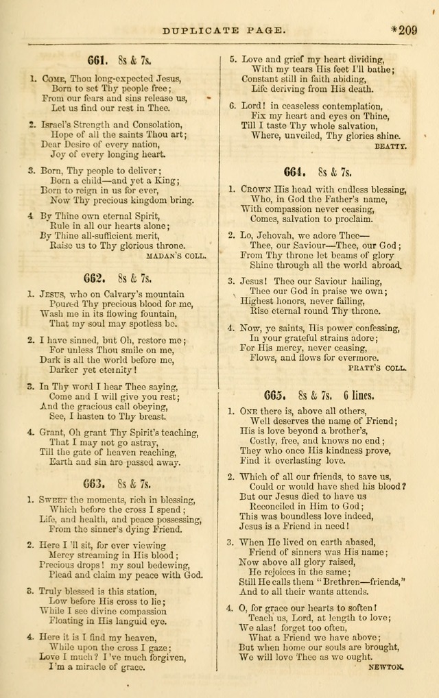 The Baptist hymn and tune book: being "The Plymouth collection" enlarged, and adapted to the use of Baptist churches page 298