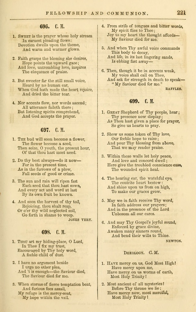 The Baptist hymn and tune book: being "The Plymouth collection" enlarged, and adapted to the use of Baptist churches page 316