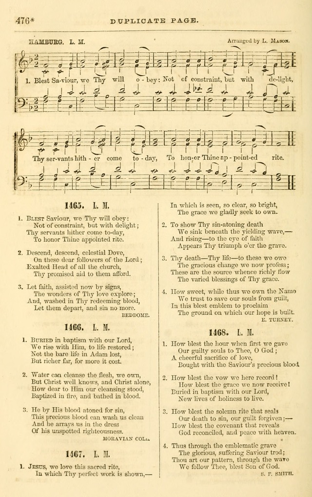 The Baptist hymn and tune book: being "The Plymouth collection" enlarged, and adapted to the use of Baptist churches page 583