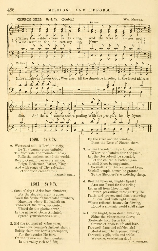 The Baptist hymn and tune book: being "The Plymouth collection" enlarged, and adapted to the use of Baptist churches page 597