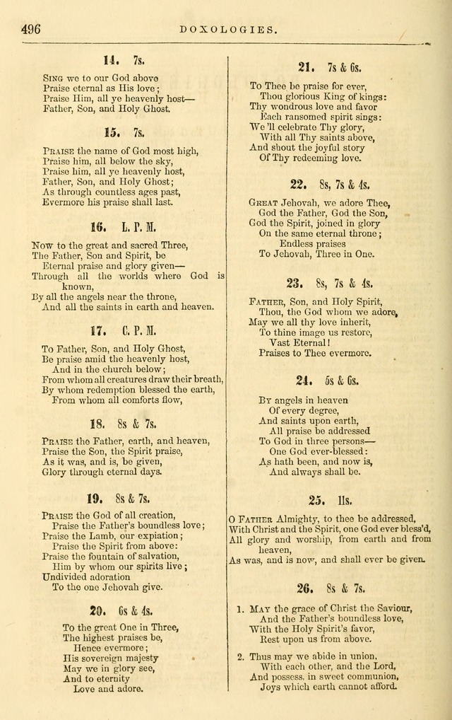 The Baptist hymn and tune book: being "The Plymouth collection" enlarged, and adapted to the use of Baptist churches page 605