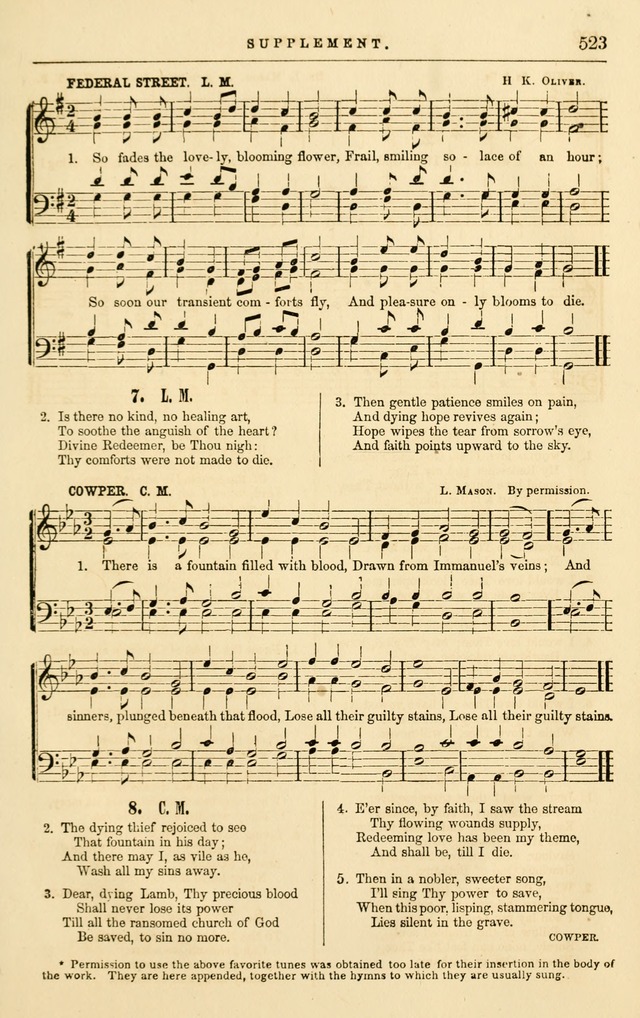The Baptist hymn and tune book: being "The Plymouth collection" enlarged, and adapted to the use of Baptist churches page 632