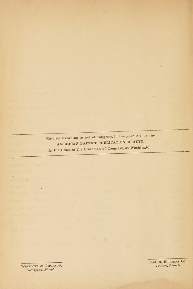 The Baptist Hymn and Tune Book, for Public Worship page 11