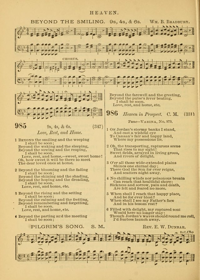 The Baptist Hymn and Tune Book for Public Worship page 358