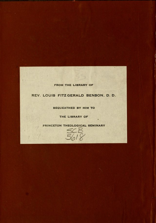 The Baptist Hymn and Tune Book for Public Worship page iii