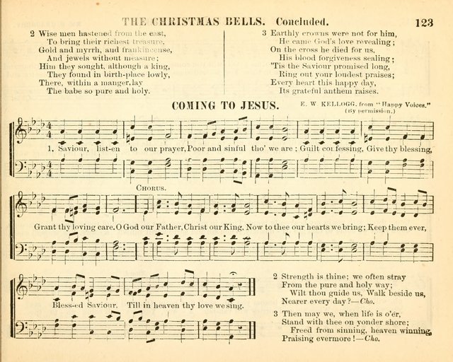 Bright Jewels for the Sunday School: a new collection of Sunday School songs written expressly for this work, many of which are the latest compositions of William B. Bradbury... page 128