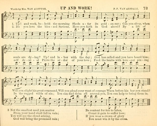 Bright Jewels for the Sunday School: a new collection of Sunday School songs written expressly for this work, many of which are the latest compositions of William B. Bradbury... page 78