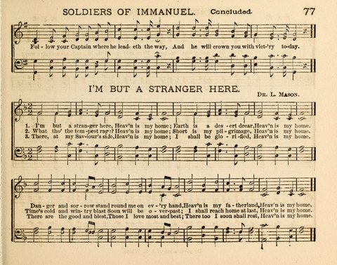 The Beacon Light: a collection of Hymns and Tunes for Sunday School page 77