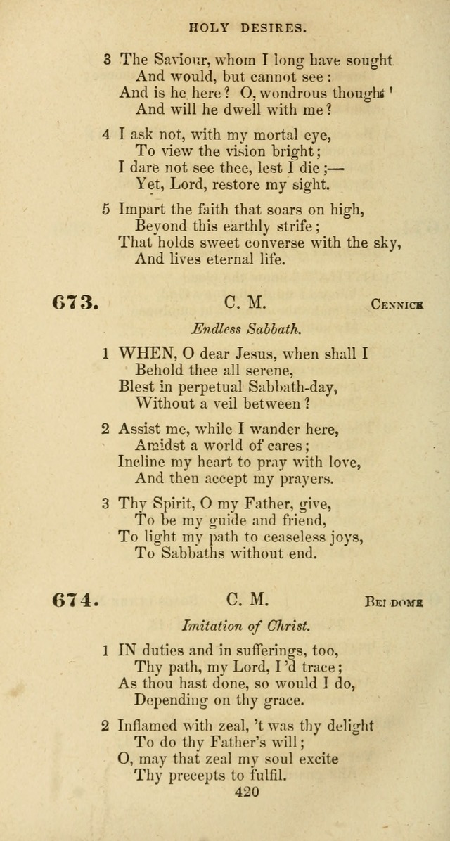 The Baptist Psalmody: a selection of hymns for the worship of God page 420