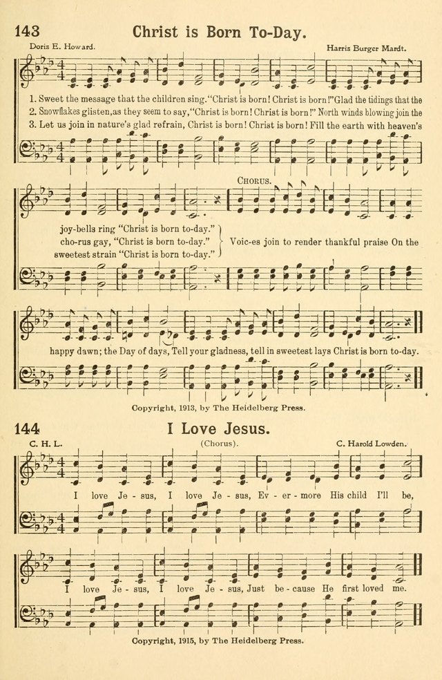 Beginner and Primary Songs: for use in Sunday School and the Home page 120