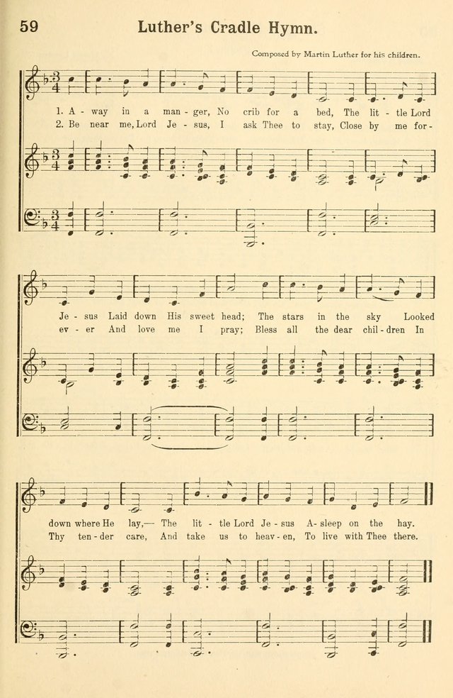 Beginner and Primary Songs: for use in Sunday School and the Home page 58
