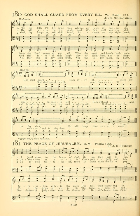 Bible Songs: consisting of selections from the Psalms set to music suitable for Sabbath Schools, prayer meetings, etc. page 124