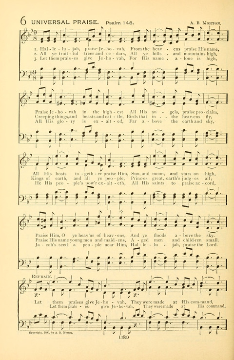 Bible Songs: consisting of selections from the Psalms set to music suitable for Sabbath Schools, prayer meetings, etc. page 162