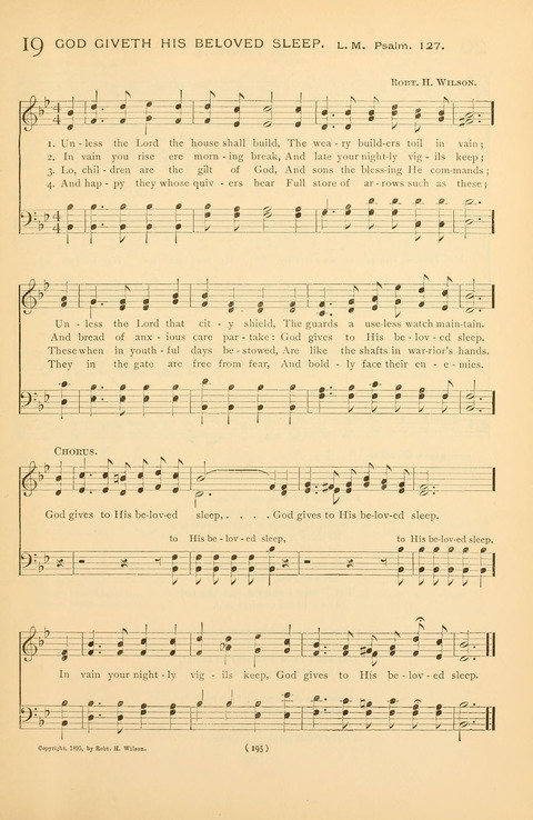 Bible Songs: consisting of selections from the Psalms set to music suitable for Sabbath Schools, prayer meetings, etc. page 175