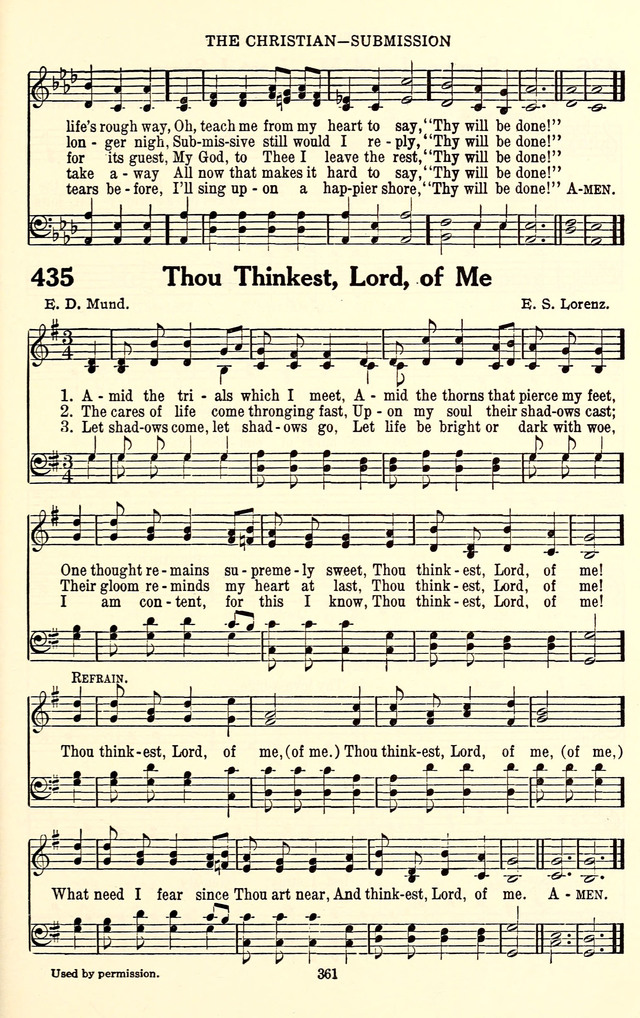 The Baptist Standard Hymnal: with responsive readings: a new book for all services page 353