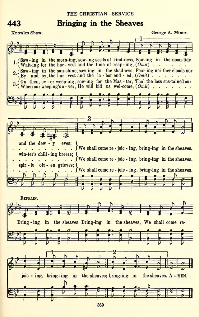 The Baptist Standard Hymnal: with responsive readings: a new book for all services page 361