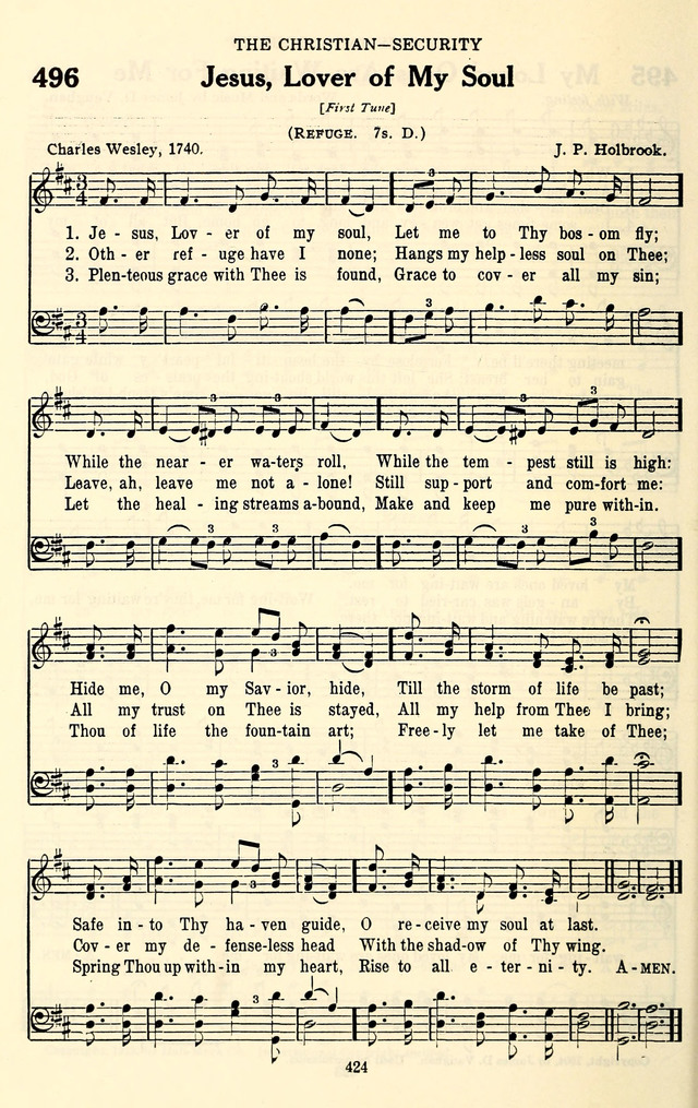 The Baptist Standard Hymnal: with responsive readings: a new book for all services page 416