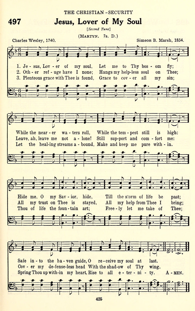 The Baptist Standard Hymnal: with responsive readings: a new book for all services page 417