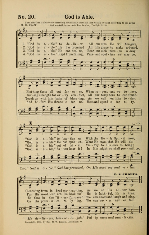 Bible Songs: of salvation and victory, for God