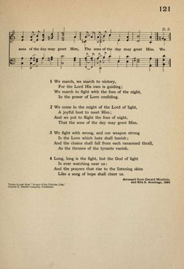 The Book of Worship of the Church School page 122