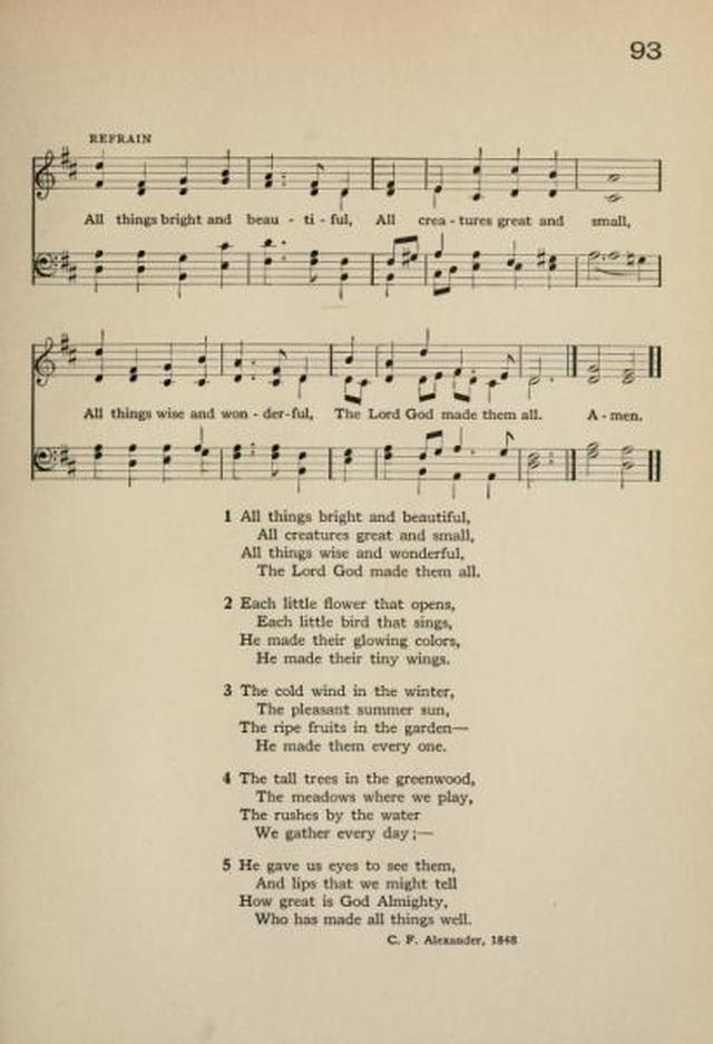 The Book of Worship of the Church School page 94