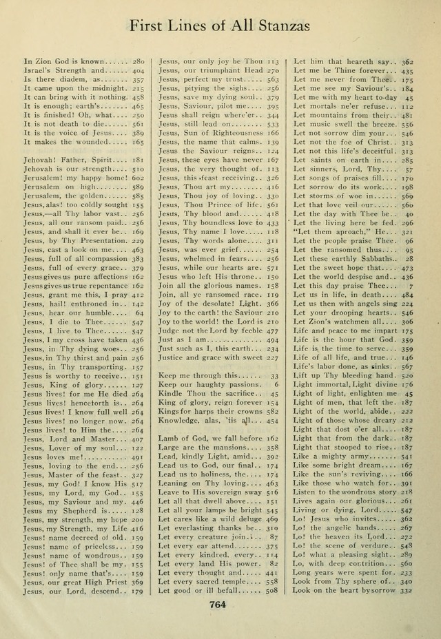 Book of Worship with Hymns and Tunes  page 770