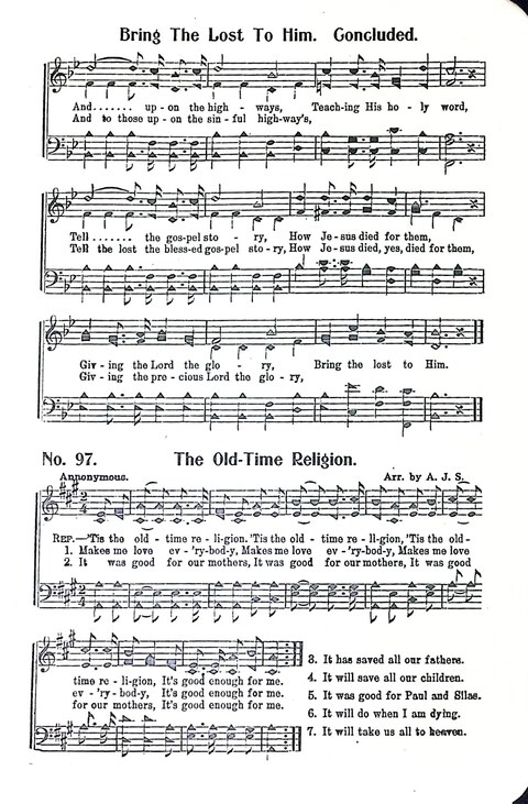 The Crown: a book of gospel songs for Christian work and worship page 103