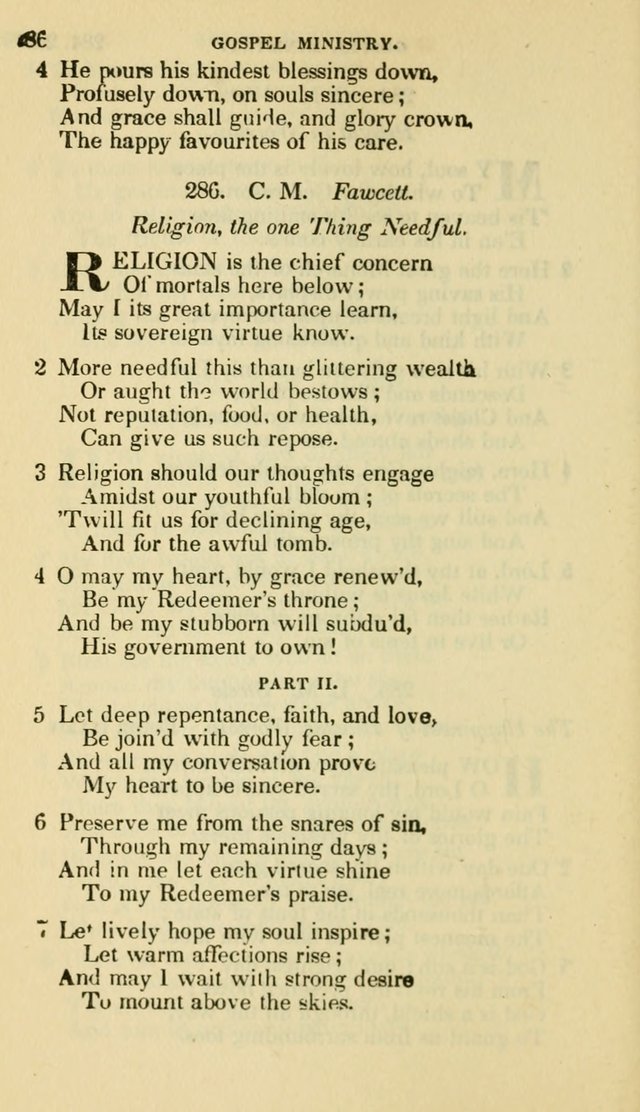 The Choice: in two parts; Part I, containing Psalms and hymns, Part II, containing spiritual songs; designed for public and private worship (6th ed.) page 177