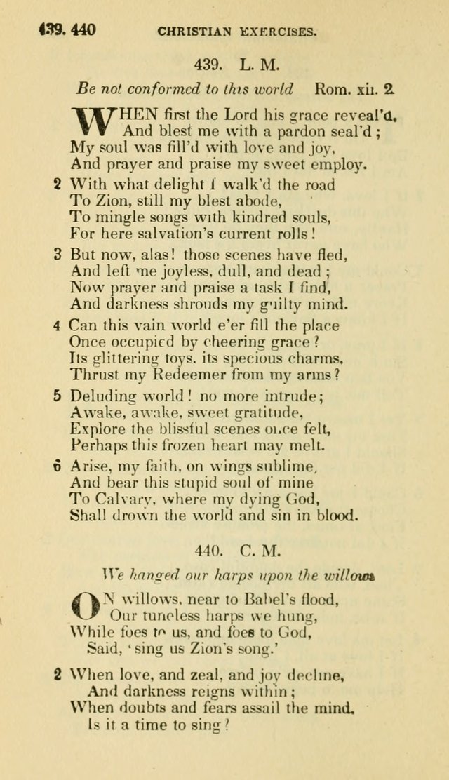 The Choice: in two parts; Part I, containing Psalms and hymns, Part II, containing spiritual songs; designed for public and private worship (6th ed.) page 261