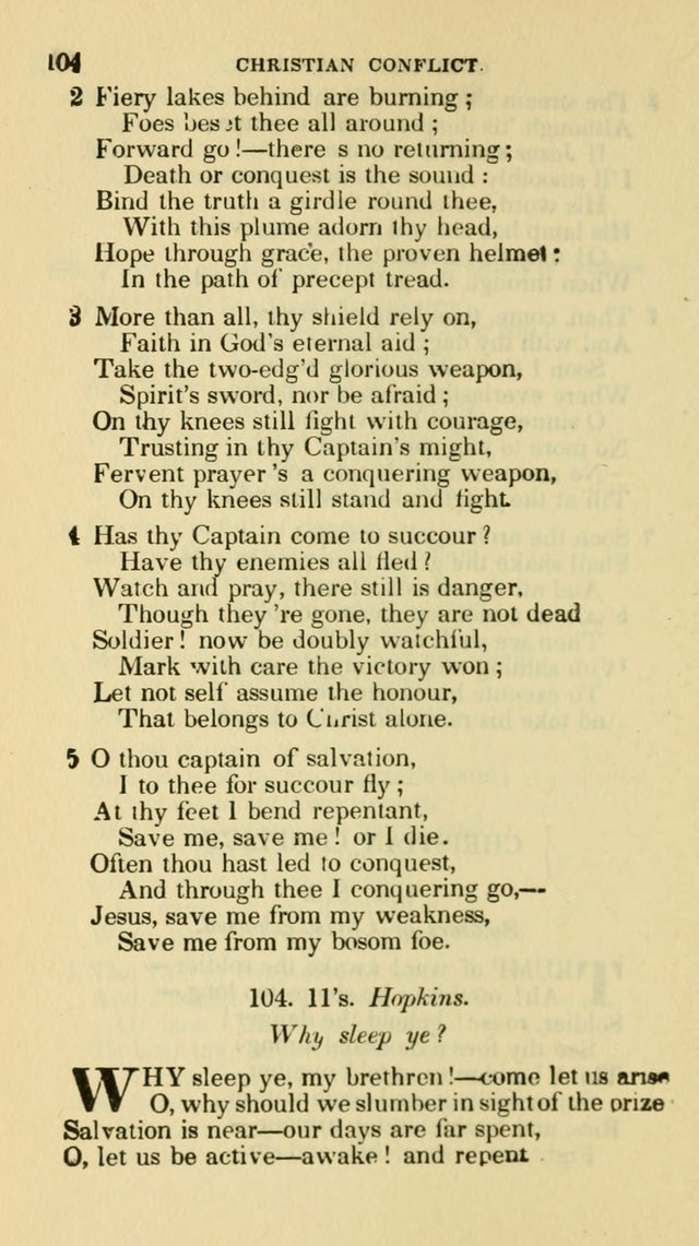 The Choice: in two parts; Part I, containing Psalms and hymns, Part II, containing spiritual songs; designed for public and private worship (6th ed.) page 411