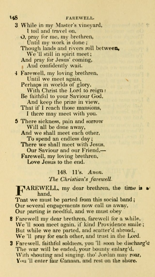 The Choice: in two parts; Part I, containing Psalms and hymns, Part II, containing spiritual songs; designed for public and private worship (6th ed.) page 453