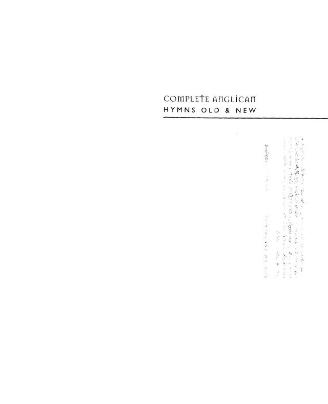 Complete Anglican Hymns Old and New page 1208
