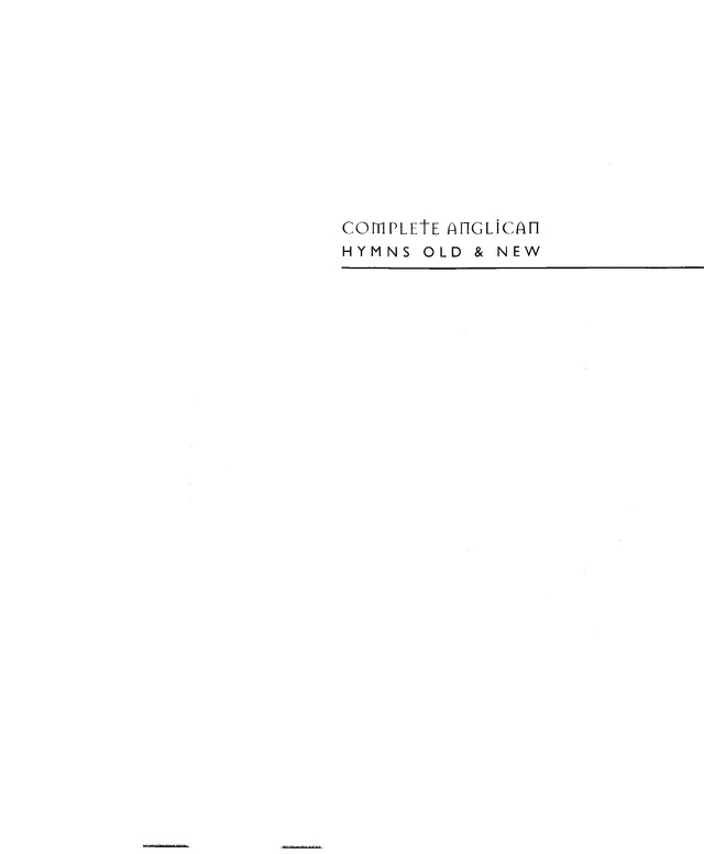 Complete Anglican Hymns Old and New page 1238