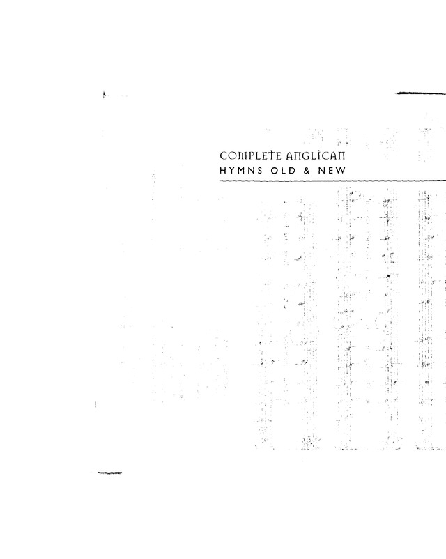 Complete Anglican Hymns Old and New page 20