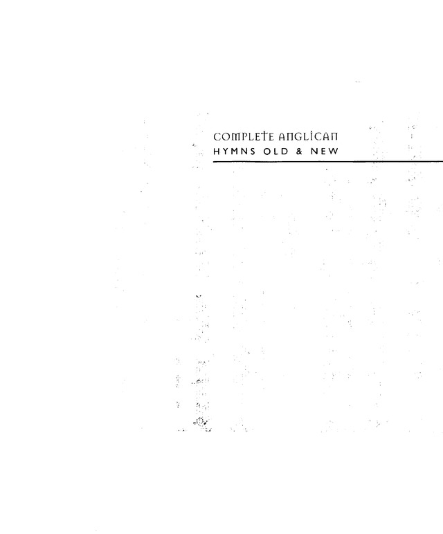 Complete Anglican Hymns Old and New page 702