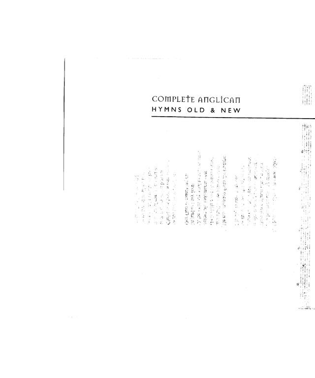 Complete Anglican Hymns Old and New page 731