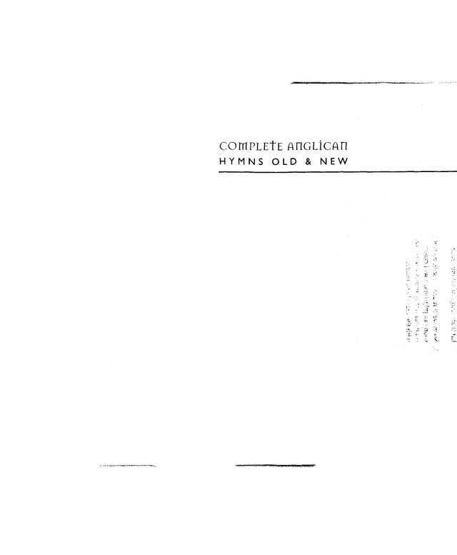 Complete Anglican Hymns Old and New page 992