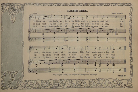 Carols: a Book of Songs and Services for the Beginners and Primary Grades of the Sunday School page 33